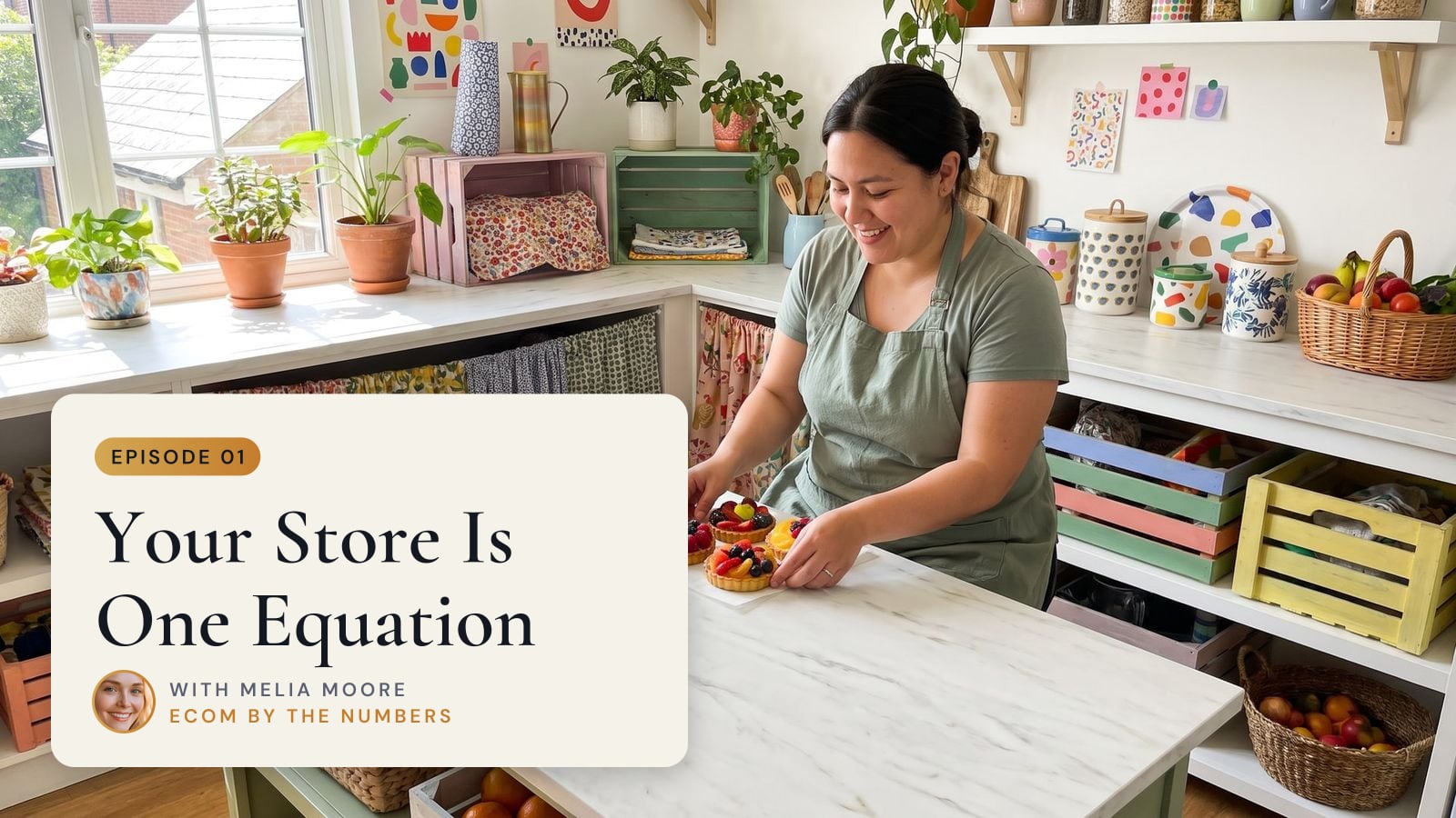 Episode 1 artwork: How to Increase Ecommerce Sales: Your Store Is One Equation